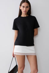 Sega Cotton Oversized T-Shirt - Black