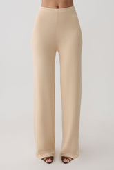 Tula Knit Pants - Natural