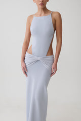 Nathaelie Sleeveless Maxi Dress - Sky Blue
