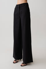 Brielle Straight Leg Pant - Black
