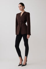 Valerie Stirrup Leggings - Black
