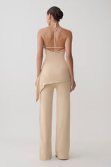Tula Longline Knit Top - Natural