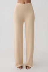 Tula Knit Pants - Natural